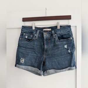 Levi's Blue Jean Shorts for Women